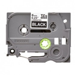 BROTHER TZE315 Taśma Brother 6mm White on Black BROTHER TZE315 Taśma Brother 6mm White on Black