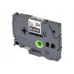 BROTHER TZE325 Taśma Brother 9mm White on Black BROTHER TZE325 Taśma Brother 9mm White on Black