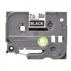 BROTHER TZE325 Taśma Brother 9mm White on Black BROTHER TZE325 Taśma Brother 9mm White on Black