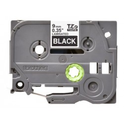 BROTHER TZE325 Taśma Brother 9mm White on Black BROTHER TZE325 Taśma Brother 9mm White on Black