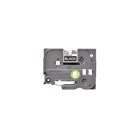 BROTHER TZE325 Taśma Brother 9mm White on Black BROTHER TZE325 Taśma Brother 9mm White on Black