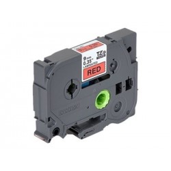 BROTHER TZe421 Taśma Brother 9mm BLACK ON RED BROTHER TZe421 Taśma Brother 9mm BLACK ON RED