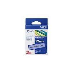 BROTHER TZE531 Taśma Brother 12mm BLACK ON BLUE BROTHER TZE531 Taśma Brother 12mm BLACK ON BLUE