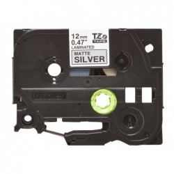 BROTHER TZEM931 Taśma Brother 12mm BLACK ON SILVER (MAT) TAPE / METALIC BROTHER TZEM931 Taśma Brother 12mm BLACK ON SILVER (MAT) TAPE / METALIC