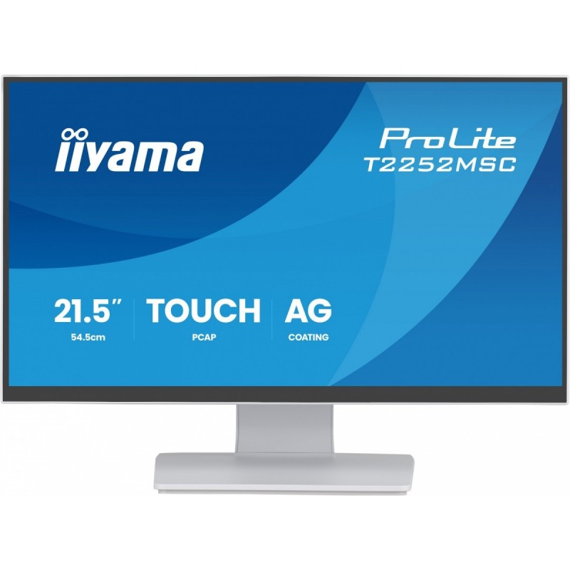Monitor 22 cale T2252MSC-W2AG 10 PKT. POJ,IPS,HDMI,DP,2x1W,7H,2xUSB,  AG-(Anti Glare) 