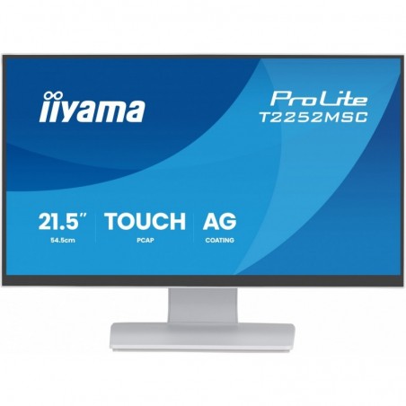 Monitor 22 cale T2252MSC-W2AG 10 PKT. POJ,IPS,HDMI,DP,2x1W,7H,2xUSB,  AG-(Anti Glare) 