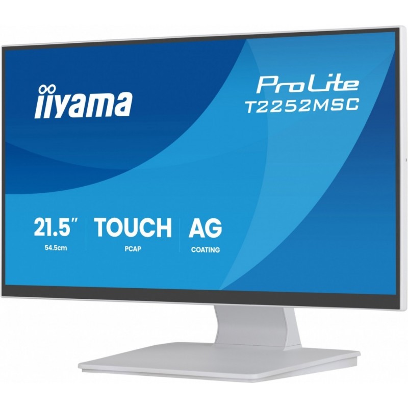 Monitor 22 cale T2252MSC-W2AG 10 PKT. POJ,IPS,HDMI,DP,2x1W,7H,2xUSB,  AG-(Anti Glare) 