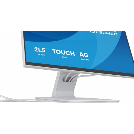 Monitor 22 cale T2252MSC-W2AG 10 PKT. POJ,IPS,HDMI,DP,2x1W,7H,2xUSB,  AG-(Anti Glare) 