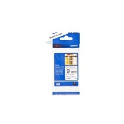 BROTHER TZEN221 Taśma Brother 9mm BLACK ON WHITE NON LAMINATED