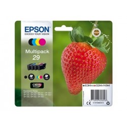 EPSON C13T29864012 Tusz Epson Strawberry Multipack Claria Home 4-color 29 14,9 ml EPSON C13T29864012 Tusz Epson Strawberry Multipack Claria Home 4-color 29 14,9 ml