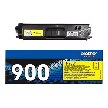 BROTHER TN900Y Toner Brother TN900Y yellow 6 000str HL-L9200CDWT BROTHER TN900Y Toner Brother TN900Y yellow 6 000str HL-L9200CDWT