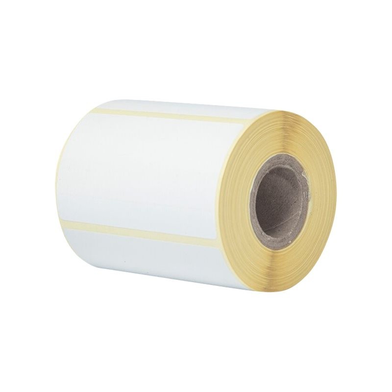 BROTHER Direct thermal label roll 76X44mm 400 labels/roll 8 rolls/carton BROTHER Direct thermal label roll 76X44mm 400 labels/roll 8 rolls/carton