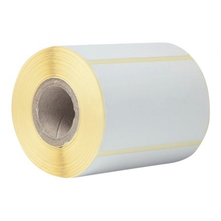 BROTHER Direct thermal label roll 76X44mm 400 labels/roll 8 rolls/carton BROTHER Direct thermal label roll 76X44mm 400 labels/roll 8 rolls/carton