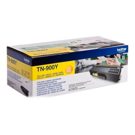 BROTHER TN900Y Toner Brother TN900Y yellow 6 000str HL-L9200CDWT BROTHER TN900Y Toner Brother TN900Y yellow 6 000str HL-L9200CDWT
