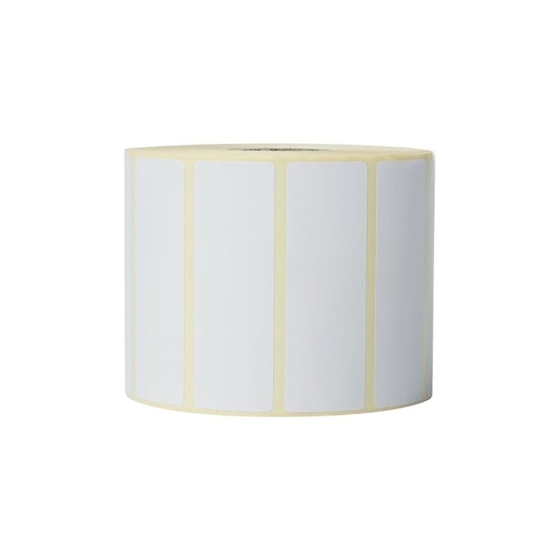 BROTHER Direct thermal label roll 76x26mm 1900 labels/roll 8 rolls/carton