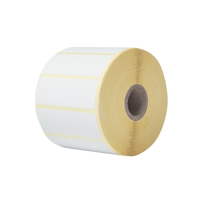 BROTHER Direct thermal label roll 76x26mm 1900 labels/roll 8 rolls/carton