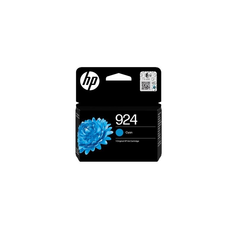 HP 924 Cyan Original Ink Cartridge HP 924 Cyan Original Ink Cartridge