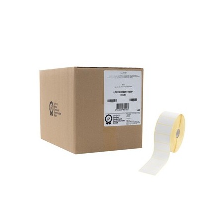 Brother etykiety papierowe 51mm x 26mm, biała, 3250 szt., LCE1E026051127P, drukarki z serii TD