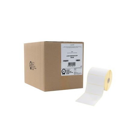 Brother etykiety papierowe 102mm x 50mm, biała, 1700 szt., LCE1E050102127P, drukarki z serii TD