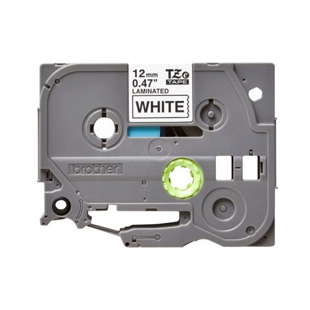BROTHER TZE231 Brother TZE231 Banda laminata 12mm BLACK ON WHITE