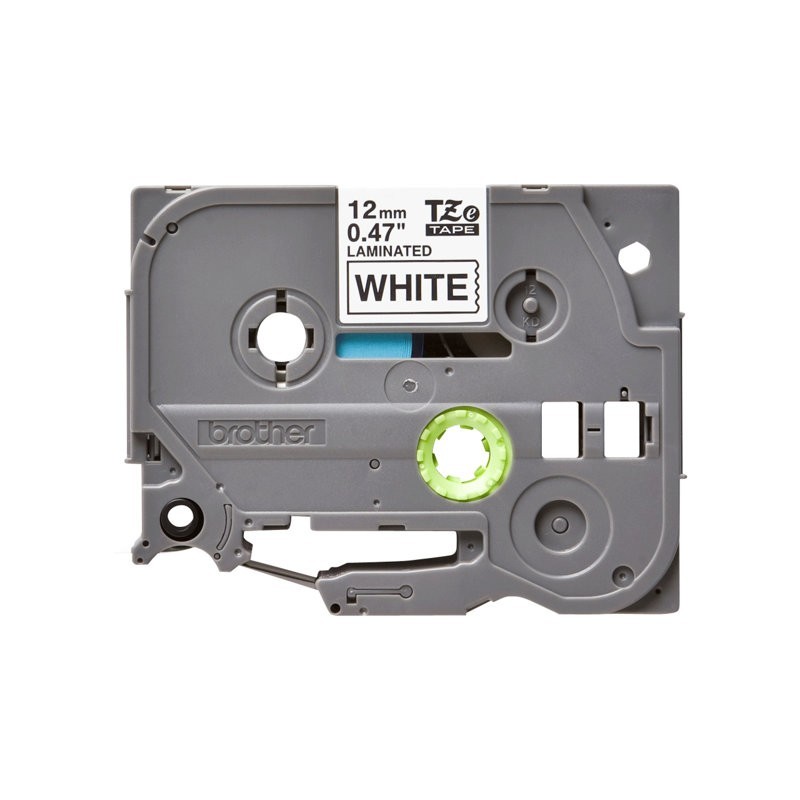BROTHER TZE231 Brother TZE231 Banda laminata 12mm BLACK ON WHITE