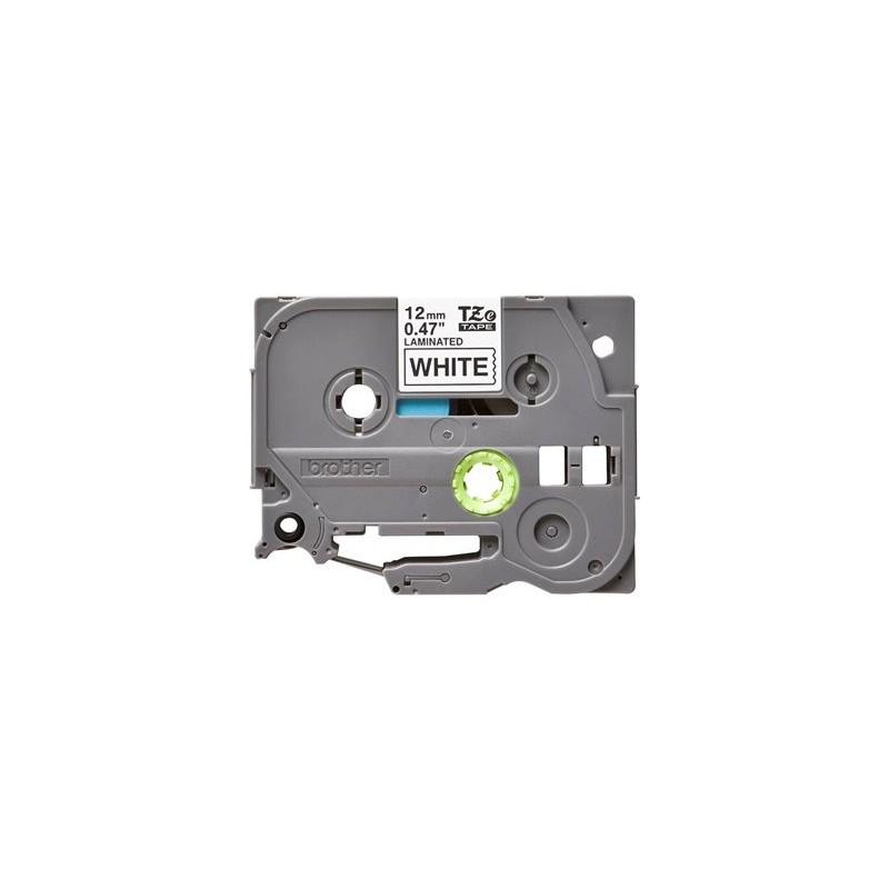 BROTHER TZE231 Brother TZE231 Banda laminata 12mm BLACK ON WHITE
