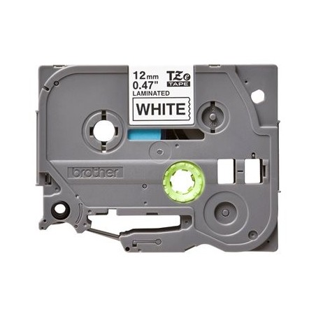 BROTHER TZE231 Brother TZE231 Banda laminata 12mm BLACK ON WHITE