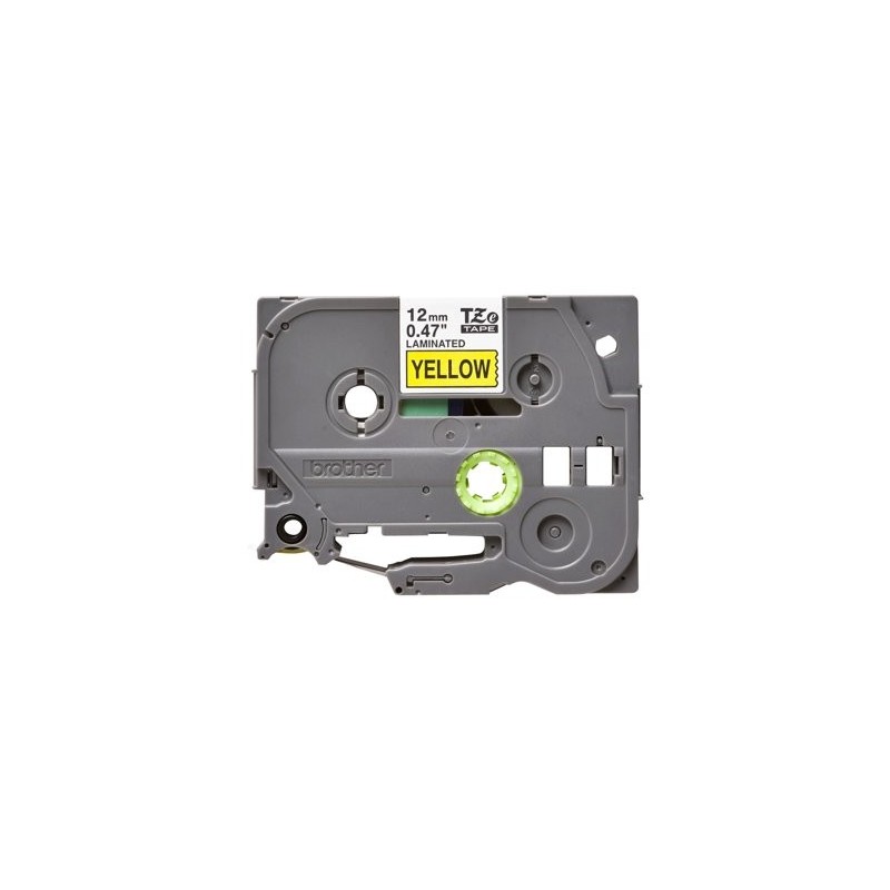 BROTHER TZE631 Brother TZE631 Banda laminata 12mm BLACK ON YELLOW