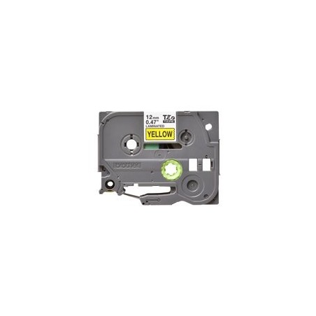 BROTHER TZE631 Brother TZE631 Banda laminata 12mm BLACK ON YELLOW