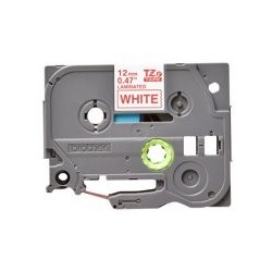 BROTHER TZe232 Taśma Brother 12mm RED ON WHITE