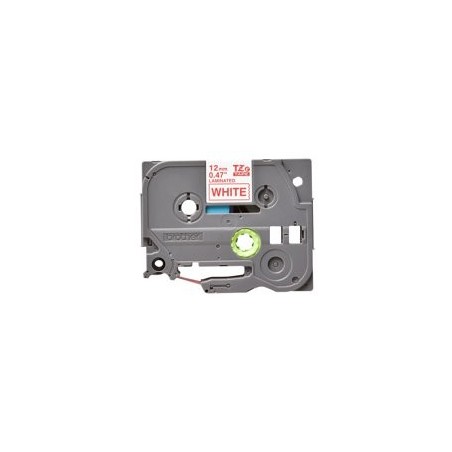 BROTHER TZe232 Taśma Brother 12mm RED ON WHITE