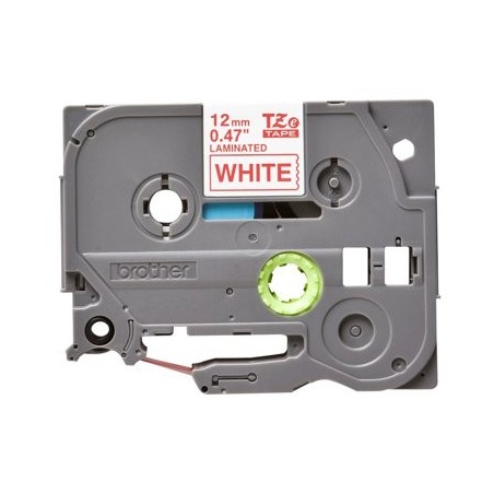 BROTHER TZe232 Taśma Brother 12mm RED ON WHITE