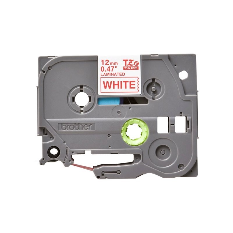 BROTHER TZe232 Taśma Brother 12mm RED ON WHITE