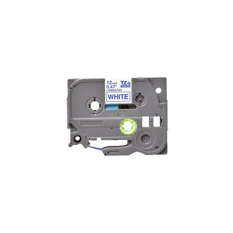 BROTHER TZE233 Tásma Brother12mm BLUE ON WHITE