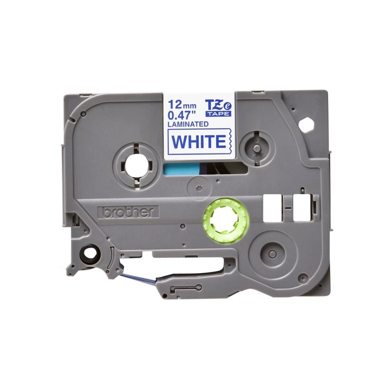 BROTHER TZE233 Tásma Brother12mm BLUE ON WHITE