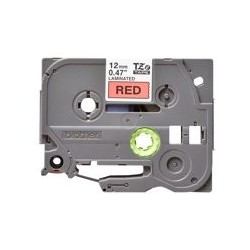 BROTHER TZe431 Taśma Brother 12mm BLACK ON RED