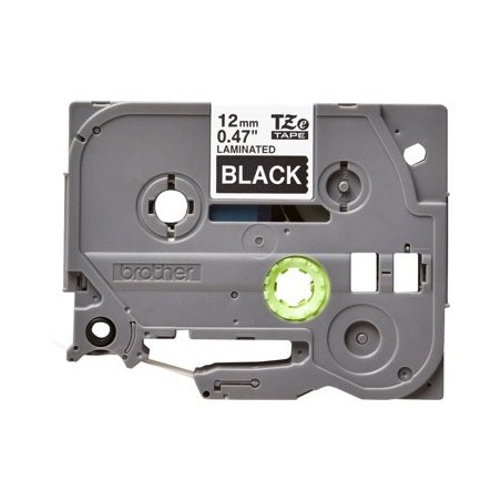 BROTHER TZE335 Taśma Brother 12mm White on Black