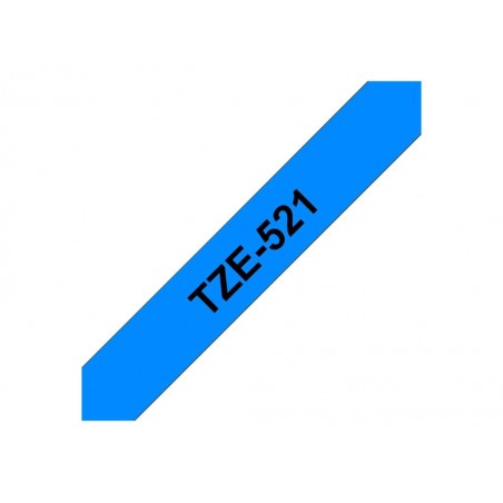 BROTHER TZE521 Taśma Brother 9mm BLACK ON BLUE