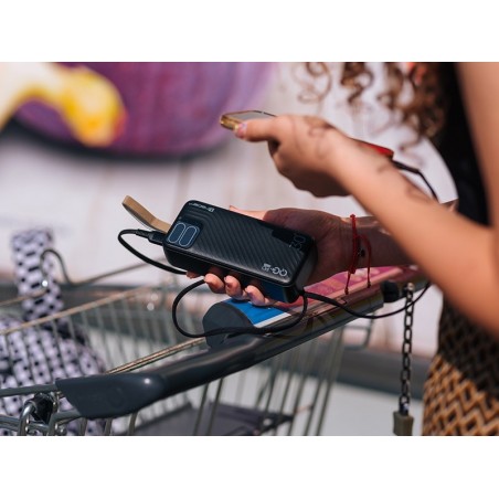 Power bank BLAZE 30000mAh 65W Czarny Power bank BLAZE 30000mAh 65W Czarny