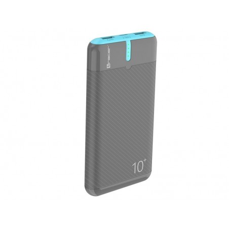 PowerBank EnerGo 10000mAh szaro-niebieski PowerBank EnerGo 10000mAh szaro-niebieski