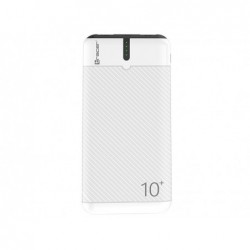 PowerBank EnerGo 10000mAh biało-czarny PowerBank EnerGo 10000mAh biało-czarny