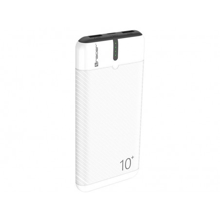 PowerBank EnerGo 10000mAh biało-czarny PowerBank EnerGo 10000mAh biało-czarny