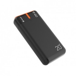 Power bank EnerGen 20000mAh PD+QC3.0 czarno-pomarańczowy Power bank EnerGen 20000mAh PD+QC3.0 czarno-pomarańczowy