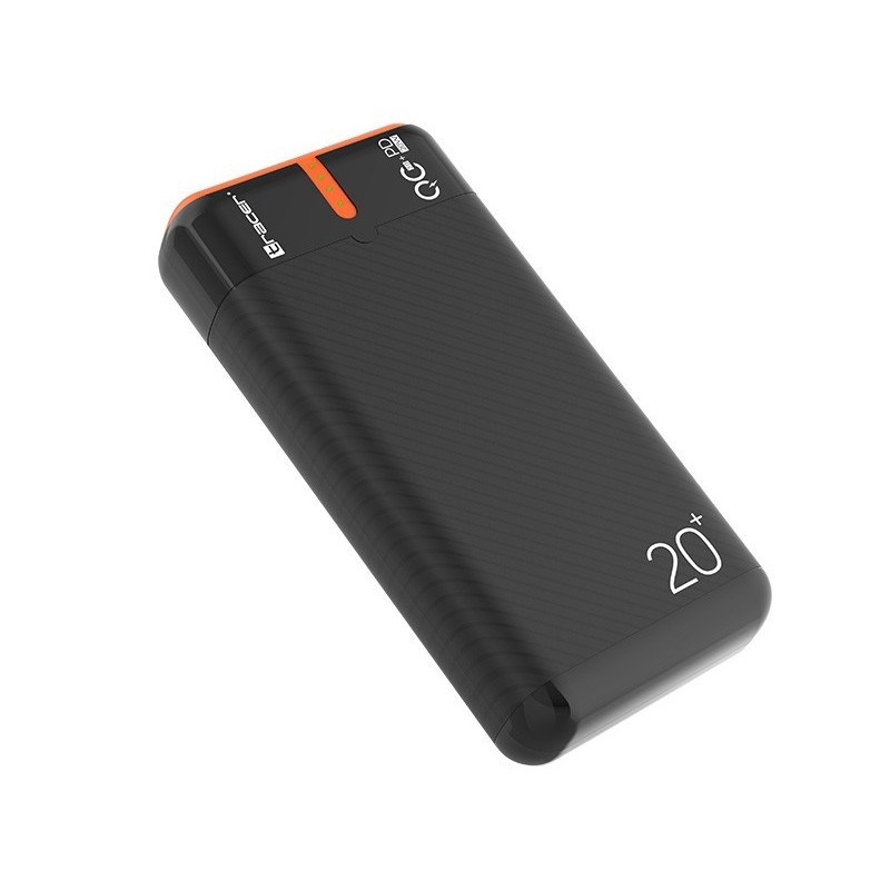Power bank EnerGen 20000mAh PD+QC3.0 czarno-pomarańczowy Power bank EnerGen 20000mAh PD+QC3.0 czarno-pomarańczowy