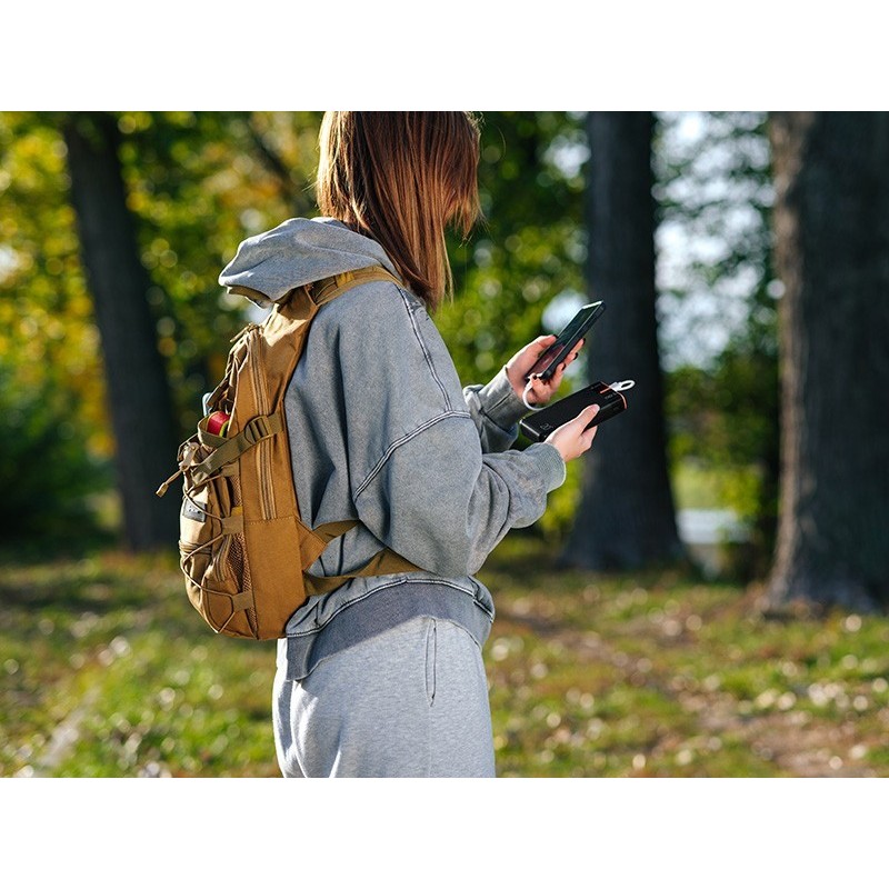 Power bank EnerGen 20000mAh PD+QC3.0 czarno-pomarańczowy Power bank EnerGen 20000mAh PD+QC3.0 czarno-pomarańczowy