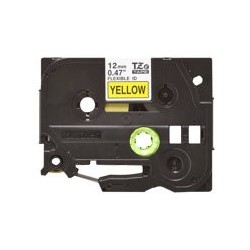 BROTHER TZEFX631 Taśma Brother 12mm BLACK ON YELLOW FLEXIBLE ID