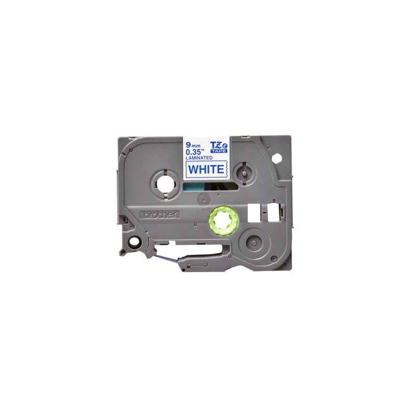 BROTHER TZE223 Taśma Brother 9mm BLUE ON WHITE