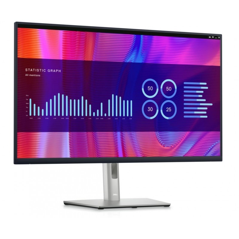 Monitor P3223DE 31,5 cali IPS LED QHD (2560x1440) /16:9/HDMI/DP/USB-C/4xUSB 3.2/RJ45/3Y AES Monitor P3223DE 31,5 cali IPS LED QHD (2560x1440) /16:9/HDMI/DP/USB-C/4xUSB 3.2/RJ45/3Y AES