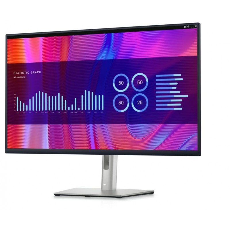 Monitor P3223DE 31,5 cali IPS LED QHD (2560x1440) /16:9/HDMI/DP/USB-C/4xUSB 3.2/RJ45/3Y AES Monitor P3223DE 31,5 cali IPS LED QHD (2560x1440) /16:9/HDMI/DP/USB-C/4xUSB 3.2/RJ45/3Y AES