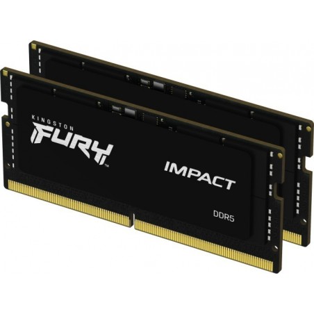Pamięć DDR5 SODIMM Fury Impact 32GB(2*16GB)/4800 CL38 Pamięć DDR5 SODIMM Fury Impact 32GB(2*16GB)/4800 CL38